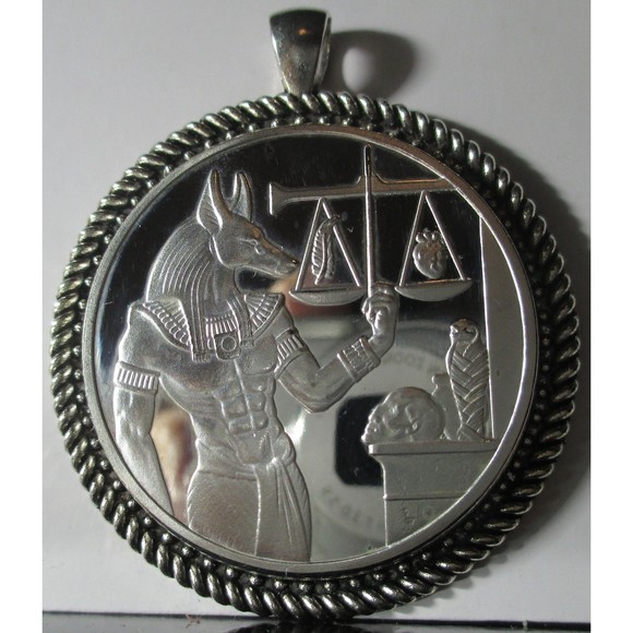 Ancient Egyptian ANUBIS COIN/PENDANT - Picture 1 of 5